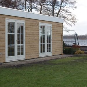 Recreatiewoning, tuinkamer of aanbouw - Tiny house dubbelwandige houtsysteembouw voor vele toepassingen  - 