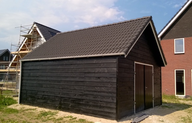 Uitgelezene Berging Schuur Bergingen Schuren Beton Betonnen Hout Houten VG-67