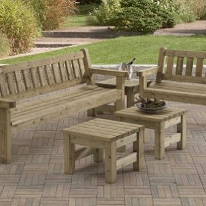 Bijzettafel Hout KOMO KEUR - 