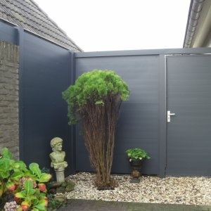 Poorten hout en aluminium  - 