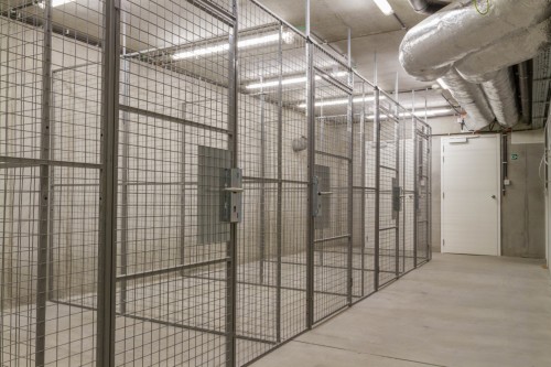 Modulair gaassysteem gaaspanelen gaaswand gaas legborden fiesenboxen bergingen garageboxen opslagruimtes voor gasflessen beveiliging voor mens en eigendommen - 